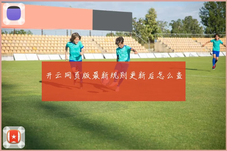 开云网页版最新规则更新后怎么查